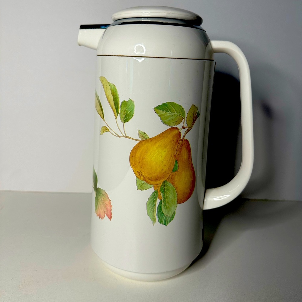 Mikasa “Belle Terre” One Liter Thermos / Carafe with Lid  Vintage